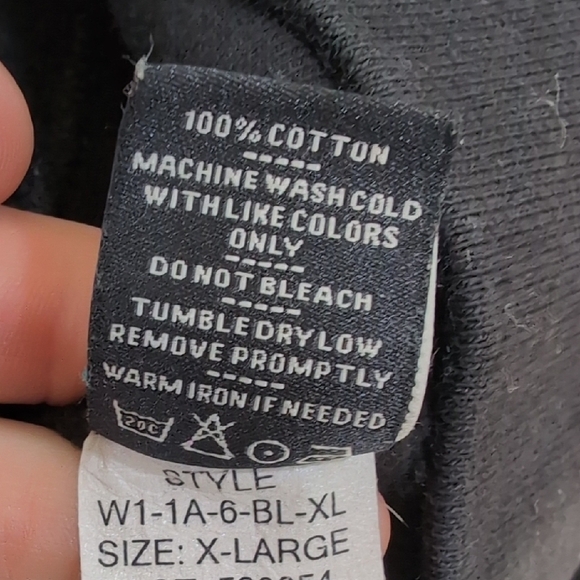 American Giant | Cotton Black Zip Up Sweater Jacket Minimalist Size XL - Picture 6 of 8